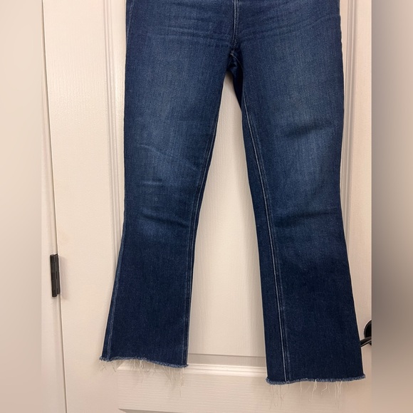 PAIGE Claudine 28 Seamed Raw Hem‎ Jeans- Sketchbook EUC - Picture 5 of 16